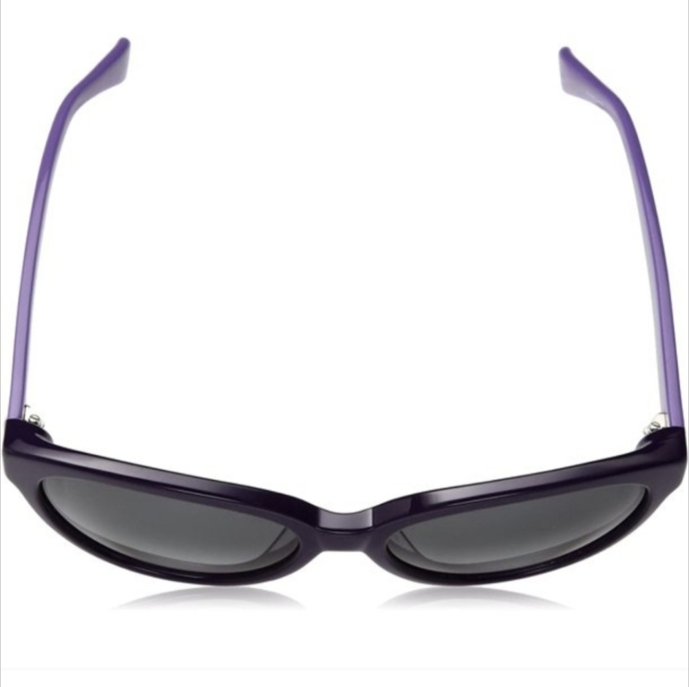 Cole Haan Sunglasses Purple Lavender Gradient Charcoal Gray Polarized UV Lenses - Picture 7 of 10